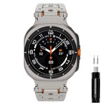 Bracelet acier inoxydable pour galaxy watch 7 - 47mm homme classy casual