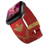 Bracelet pour apple watch 38 / 40 / 41 / 42 / 44 / 45 / 49 mm - wonder woman 1984 : armure pourpre - ...