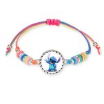Bracelet - disney - stitch - multicolore - ajustable - pour enfant