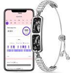 Bracelet connect� homme femme montre intelligente sport avec capteur de fr�quence cardiaque surveillance ...