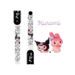 Bracelet connect kuromi ? montre digitale kawaii pour enfants et fans sanrio