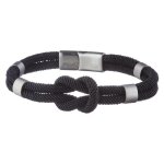 Bracelet cordon marin - fermoir noir homme geographical norway sg - 315026