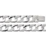 Bracelet eds jewels homme argent fin 925 20cm 39 grammes 47200