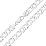 Bracelet eds jewels homme argent fin 925 20cm * 9mm 15 grammes 40487