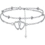 Bracelet femme bijoux cadeaux argent sterling 925 pendentif mignon bijoux pour cadeaux danniversaire ...