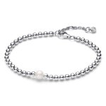 Bracelet femme - pandora - 593173c01 - 18 - argent 925 - nacre - zirconia cubique