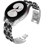 Bracelet ffo2world 20 mm cuir et m�tal ? compatible samsung galaxy watch 7 / 6 / 5 / 4 / fe et autres ...