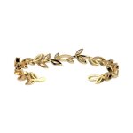 Bracelet - les georgettes - arbre de vie - dor� - plaqu� or - diam�tre 60 mm
