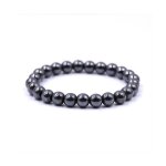 Bracelet h�matite boules 8mm