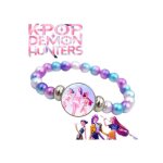 Bracelet kpop demon hunters ? bijou fantaisie perlé multicolore ? cadeau fan art & mode Bracelet kpop demon hunters ? bijou fantaisie perlé multicolore ? cadeau fan art & mode