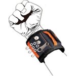 Bracelet magntique ajustable pour outils avec 20 aimants puissants idal pour bricoleurs et petits travaux. ...