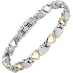 Bracelet magntique en titane pour femme soulage les douleurs arthritiques coffret cadeau rglable label ... Bracelet magntique en titane pour femme soulage les douleurs arthritiques coffret cadeau rglable label ...
