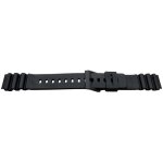 Bracelet de montre 18mm noir boucles 21mm compatibles mod�les casio
