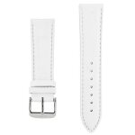 Bracelet pour montre akteo 22 mm cuir blanc