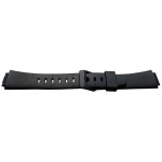 Bracelet pour montres casio 15mm (22mm) boucle en noir