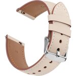 Bracelet pour montre connectee - fleuve - bracelet cuir garmin 18mm venu 2s / 3s / vivomove 3s / vivoactive ...