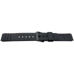 Bracelet de montre - my - montre - 16mm (19mm) - boucle noire - polyur�thane - hypoallerg�nique