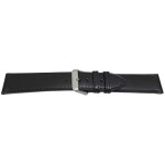 Bracelet montre - my - montre - cuir de veau luxe - 20 mm - boucle acier inoxydable - double piq�re 38 ...