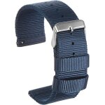 Bracelet de montre en nylon durable pour homme bracelet de montre de rechange universel en toile