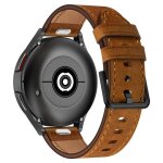Bracelet de montre rglable en cuir de vache avec couche suprieure pour huawei watch gt 3 42 mm / gt ...