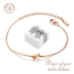 Magnifique bracelet noeud baign dans lor. marque 2splendid. taille ajustable. ecrin cadeau offert. ...