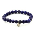 Pierres et minéraux. bracelet perles lapis lazuli 8 mm. fabriqué en france. Pierres et minéraux. bracelet perles lapis lazuli 8 mm. fabriqué en france.