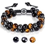 Bracelet bracelet en pierres précieuses pour femmes et hommes bracelet en perles doeil de tigre j0361 ... Bracelet bracelet en pierres précieuses pour femmes et hommes bracelet en perles doeil de tigre j0361 ...