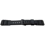 Bracelet en polyur�thane 18mm (20mm) avec boucle noire pour montres casio