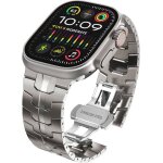 Bracelet de rechange en acier inoxydable pour apple watch (41 mm 40 mm 38 mm) compatible avec apple watch ...