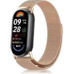 Bracelet de rechange compatible pour xiaomi mi smart band 8 / 9 - remplacement bande en acier inoxydable ...