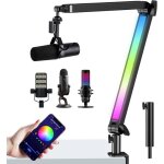 Bras articulé micro avec lumière rgb pour blue yeti hyperx quadcast rode shure sm7b mv7 compatibilité ... Bras articulé micro avec lumière rgb pour blue yeti hyperx quadcast rode shure sm7b mv7 compatibilité ...