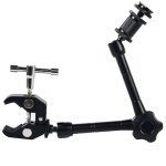 Bras articul� pour moniteur �cran lcd appareil photo reflex num�rique pince multiple avec pince de crabe ...