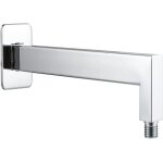 Bras de douche mural carrée en acier inoxydable bras de extension 35 cm pour pommeau douche pluiehpf001 ... Bras de douche mural carrée en acier inoxydable bras de extension 35 cm pour pommeau douche pluiehpf001 ...