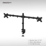 Bras Écran pc pour Écrans 13 - 27 pouces bras double moniteur réglable en hauteur rotative / inclinable ... Bras Écran pc pour Écrans 13 - 27 pouces bras double moniteur réglable en hauteur rotative / inclinable ...