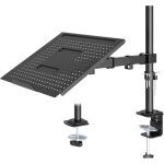 Bras de ecran pc avec plateau ventiléentièrement réglable pour ecran led lcd de 13 À 32 pouces et ordinateur ... Bras de ecran pc avec plateau ventiléentièrement réglable pour ecran led lcd de 13 À 32 pouces et ordinateur ...
