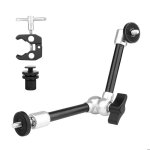 Bras magique - super clamp - trepied appareil photo - 11 pouces - filetages 1 / 43 / 8charge max 2kg ...