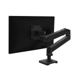 Bras de moniteur - ergotron - lx pro premium - cran ultra large - noir mat