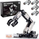 Bras robotique 1029 pi�ces ? kit de construction mod�le m�canique t�l�command� ? jouet �ducatif blocs ...