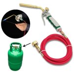 Brasage professionnel  double interrupteur outil de soudage au gaz propane 16 m de tuyau