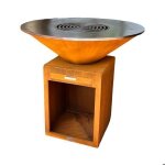 Brasero - brazéro cuisson pour épicuriens - corten 100 - classic - 100 x 100 cm Brasero - brazéro cuisson pour épicuriens - corten 100 - classic - 100 x 100 cm