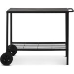 Brasero chariot pour plancha en acier - 100x56xh73 cm - pour plancha jusquà 85cm - 2 roulettes Brasero chariot pour plancha en acier - 100x56xh73 cm - pour plancha jusquà 85cm - 2 roulettes
