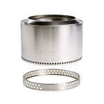 Brasero - solo stove yukon - Ø 685 cm - céramique - inox - support inclus Brasero - solo stove yukon - Ø 685 cm - céramique - inox - support inclus