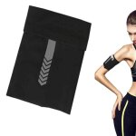 Brassard pour t�l�phone portable - brassard de course pour t�l�phone - noir - m