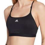 Brassire femme - adidas - aeroreact - noir - respirant - bretelles rglables