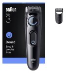 Braun tondeuse  barbe series 3 + 2 outils pour crer son style 20 longueurs lame affte bt3500 noir ...