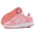 Breezy rollers chaussure � roulettes classic rose / blanc - chaussures � roulettes heelys