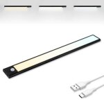 Brendz led armoire detecteur mouvement reglette led rechargeable usb - c led dressing lampe de placard ...