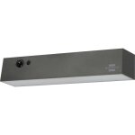 Applique solaire ext�rieure - brennenstuhl - sol 1000 cubus - 6. 9 w - d�tecteur de mouvement - gris