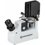 Microscope bresser science xpd - 101 40x - 1000x aluminium blanc / noir - contraste de phase
