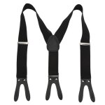 Bretelles hommes 5x110cm / 2. 0x43. 3in type de bouton sangle en y largie bretelles de pantalons lgantes ...